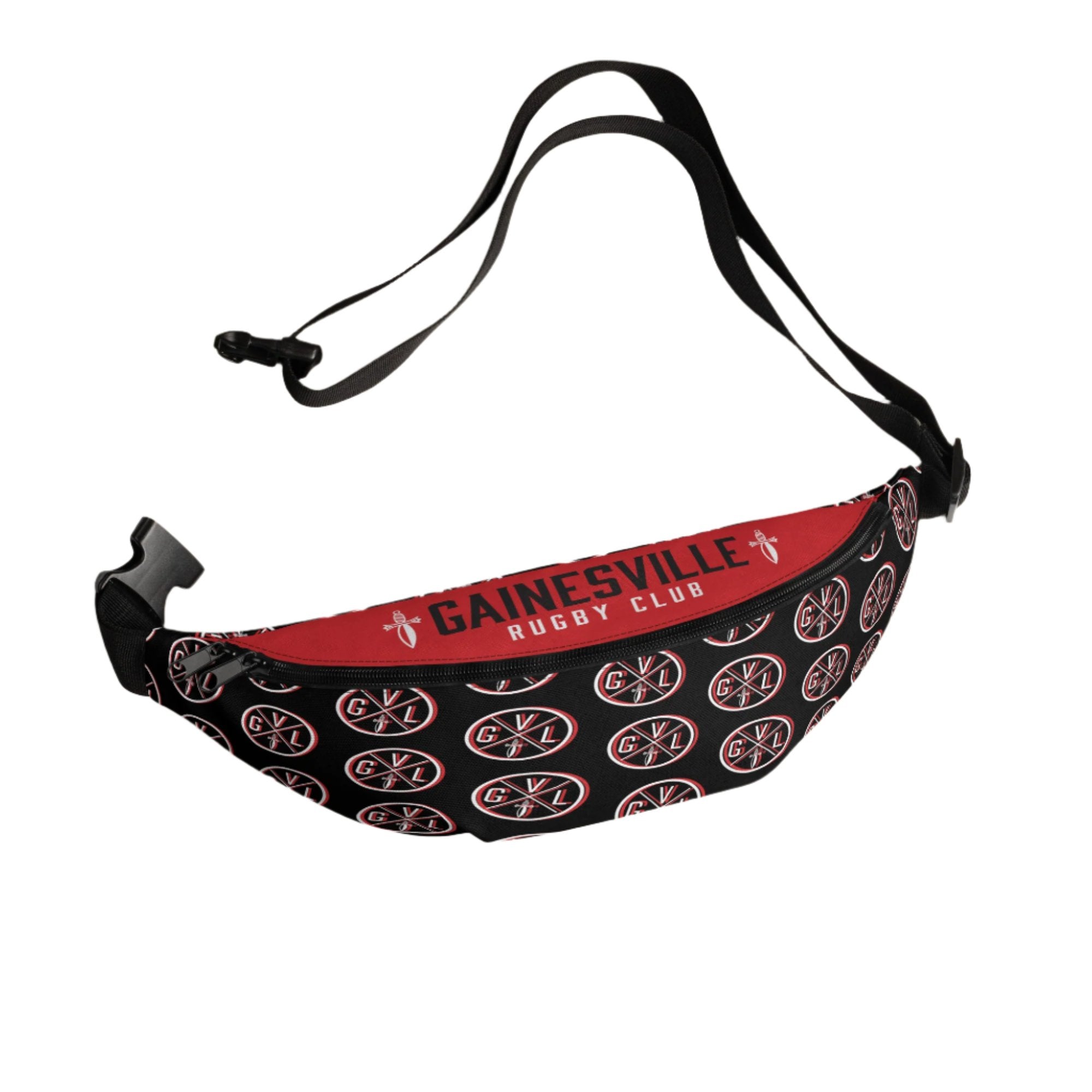 Gainesville Spartans RFC Fanny Pack - Waterproof Waist Bag for Running, Hiking & Travel - Adjustable Belt Pouch for Men & Women - Perfect for Sports, Gym & Outdoor Adventures