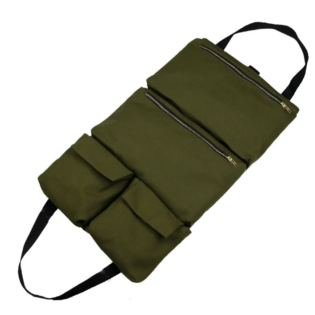 Multi-Purpose Tool Roll Up Bag for Electrical, Garden & Plumbing Tools - Durable Organizer Pouch (Color A) - Perfect for Electricians, Gardeners & DIY Home Repairs