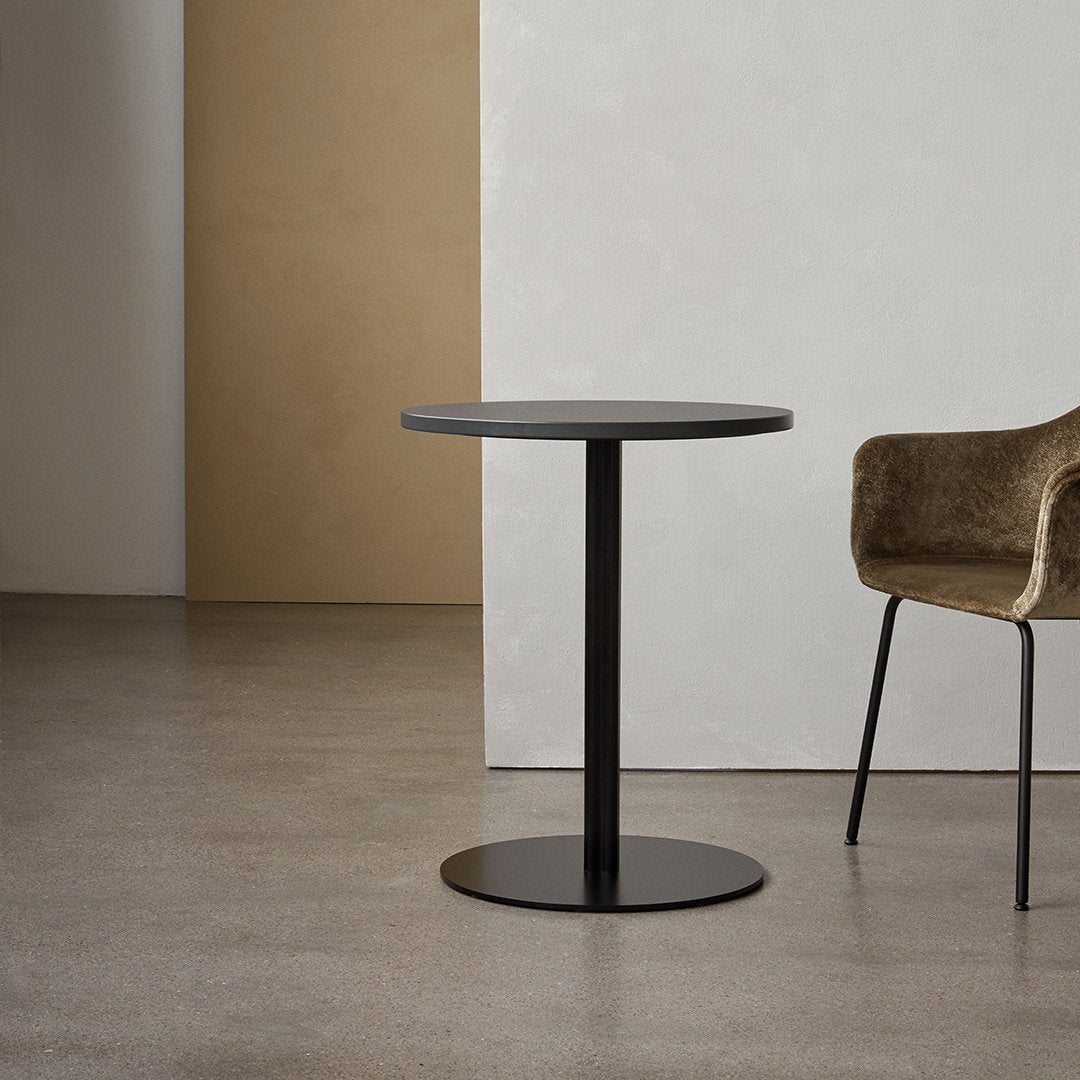 Modern Round Harbour Column Dining Table - Stylish & Durable for Kitchen, Dining Room, and Outdoor Entertaining