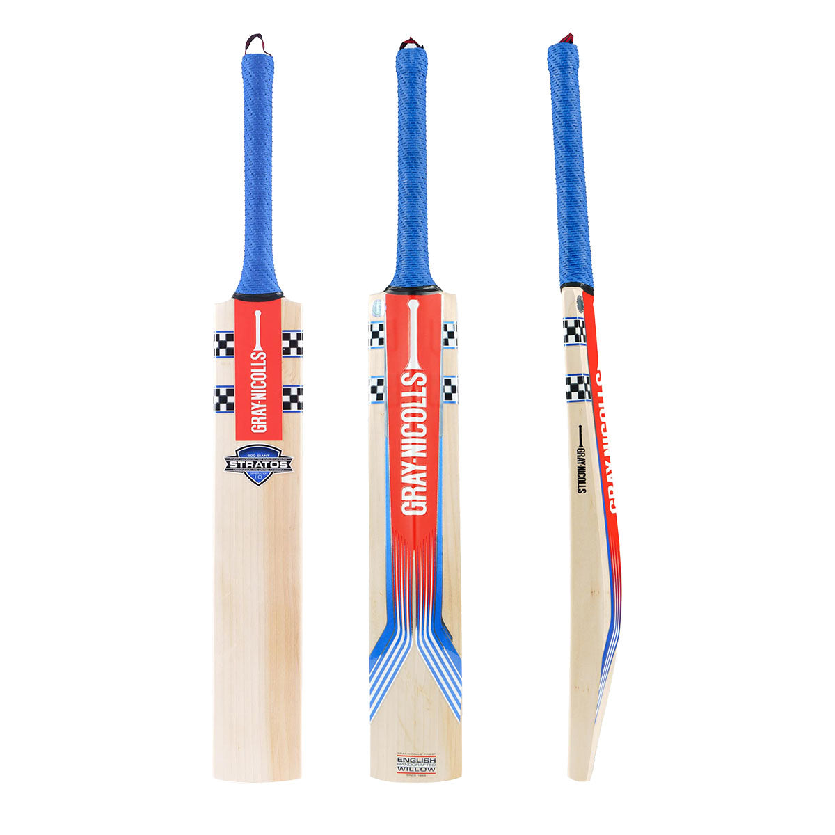 Gray Nicolls Stratos Gen 1.0 600 Giant Cricket Bat - Premium English Willow Cricket Bat for Professional Players - Perfect for Matches, Training & Club Cricket