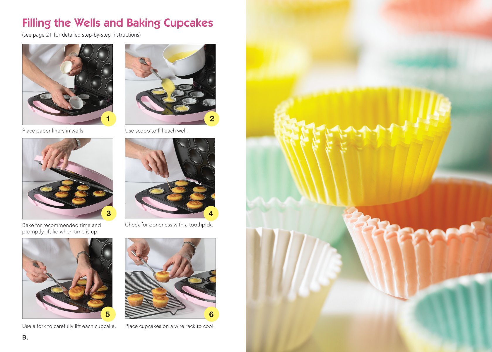 Babycakes Cupcake Maker Recipe Book - Easy Homemade Bite-Sized Cupcakes for Parties, Holidays & Family Baking Fun | Best Mini Dessert Ideas for Kids & Adults
