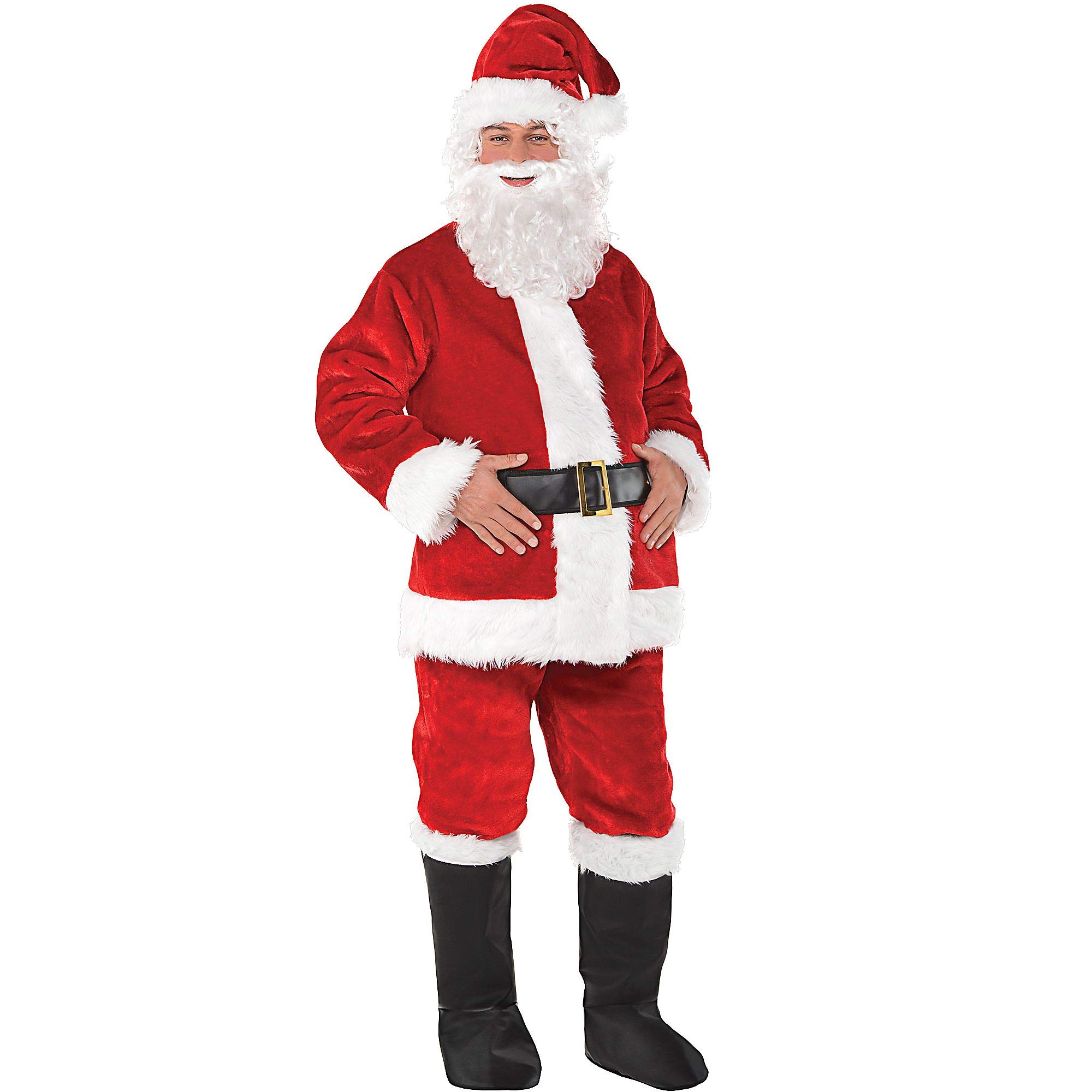 Bright Red Royal Santa Suit (3XL Up to 58