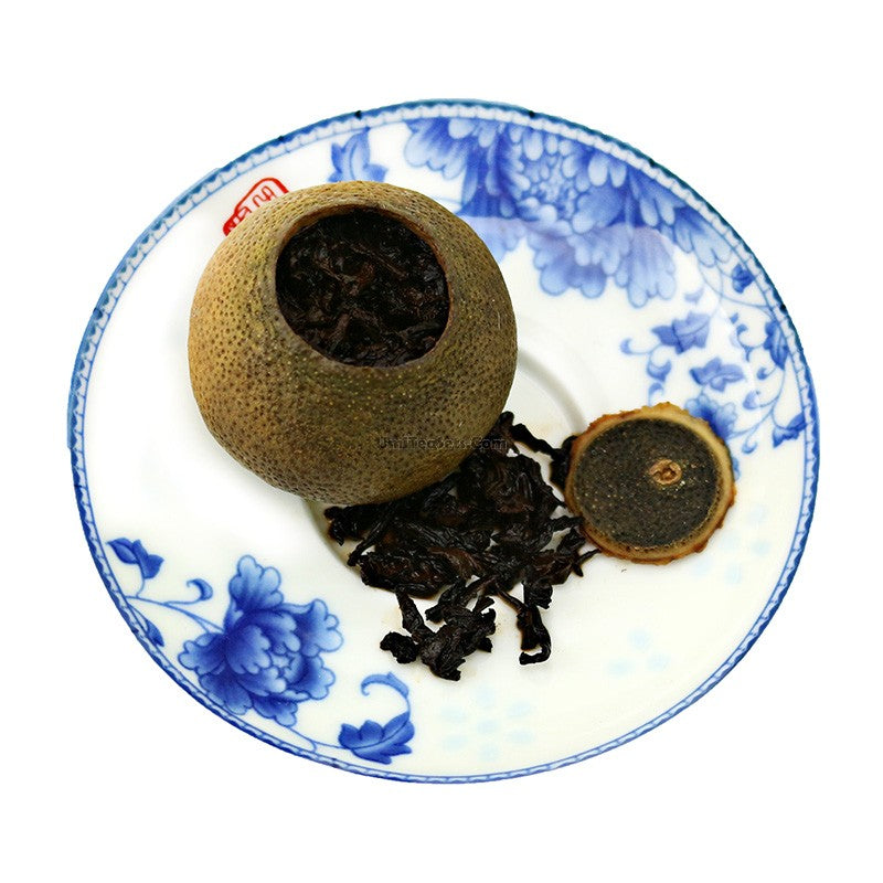 Premium Xinhui Citrus Ripe Puerh Tea - 100% Natural Aged Fermented Tea with Orange Aroma | Perfect for Relaxation, After-Meal Digestion & Gift Giving