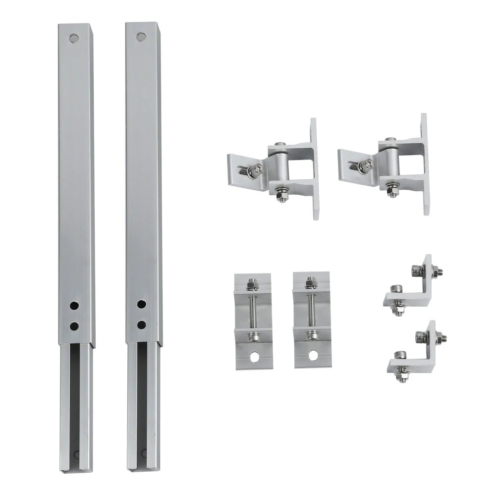 Rich Solar Tilt Mount for Solar Panels - Adjustable Angle Bracket for RV, Boat & Off-Grid Power Systems | Perfect for Home Solar Installation & Outdoor Energy Solutions