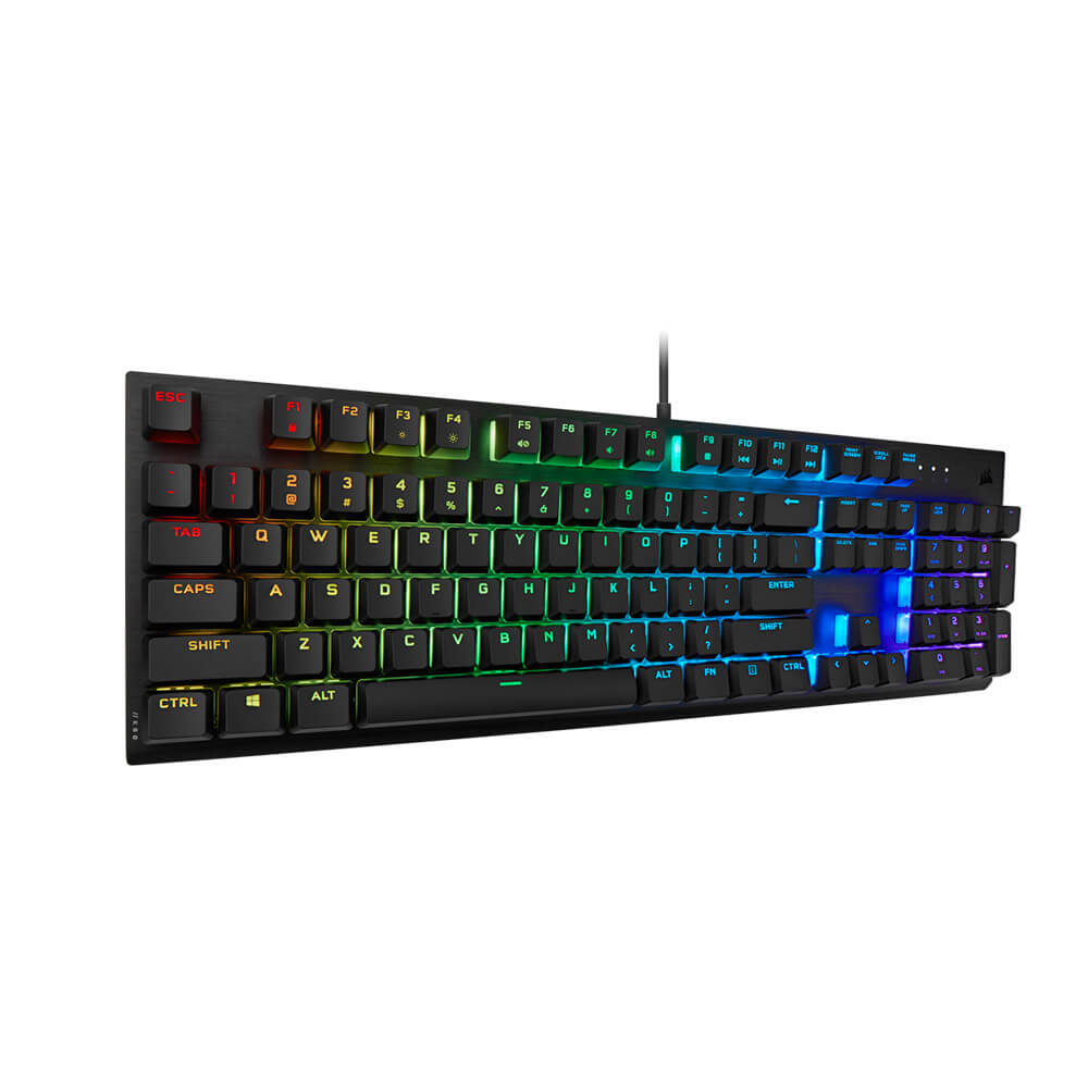 Corsair K60 RGB Pro Mechanical Gaming Keyboard with CHERRY VIOLA Switches - Wired USB Backlit Keyboard for PC, Mac, PS5, Xbox - Perfect for FPS, MOBA & Esports Gaming