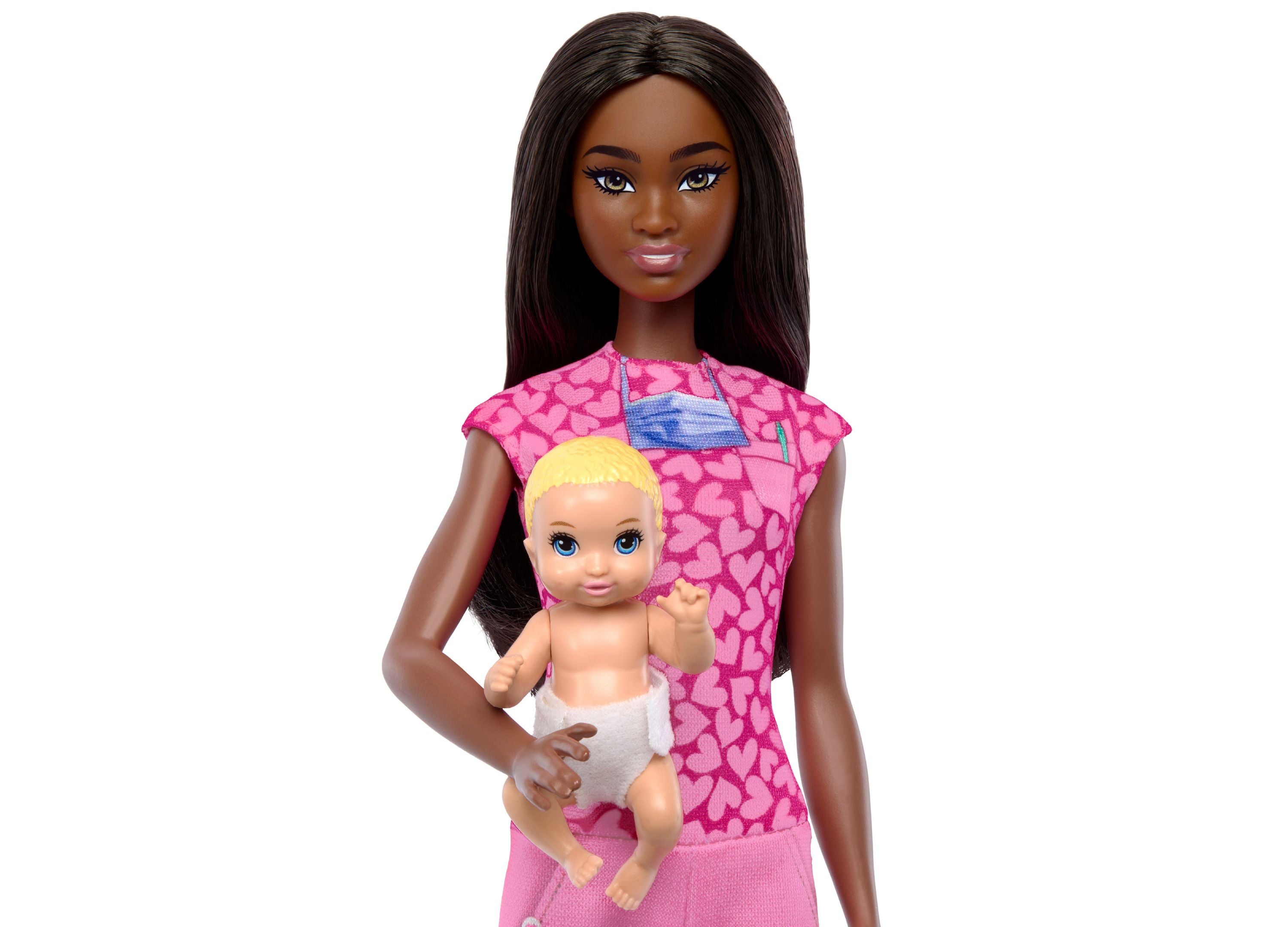 Barbie Baby Doctor Doll Set with Examination Table & Medical Accessories - Perfect for Kids Role Play & Pretend Play Fun