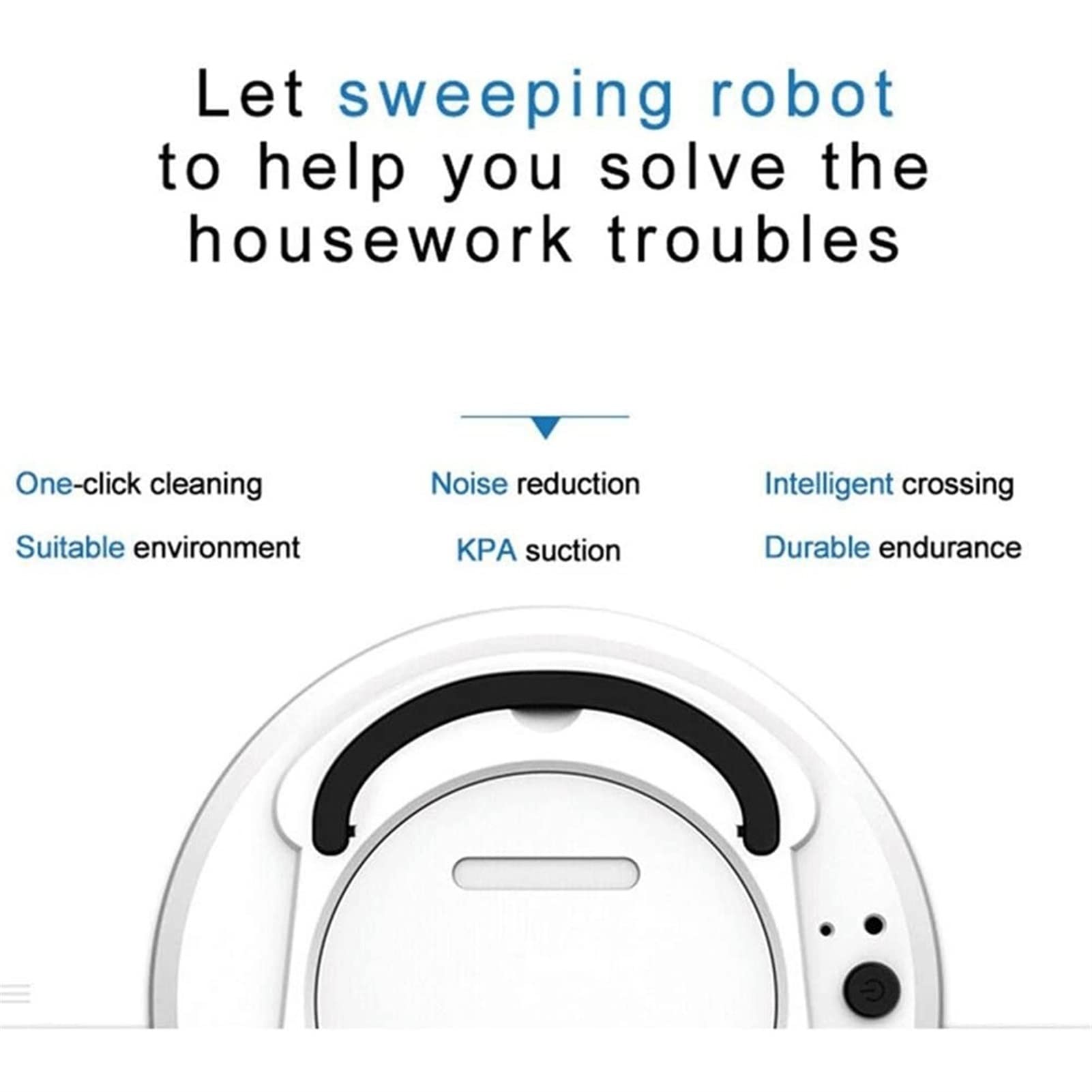 Smart Self-Charging Robot Vacuum Cleaner with Powerful Suction - Ultra Thin Design for Pet Hair & Carpets - Black - Perfect for Hardwood Floors & Home Cleaning