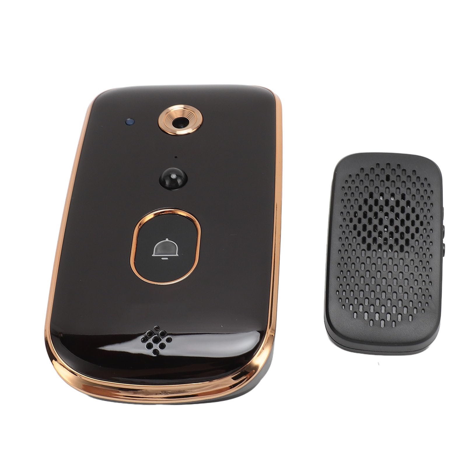 Cuifati Wireless Night Vision Doorbell Camera - 720p HD Video, 3600mAh Battery, 3-Hour Charge, Infrared Night Vision, Motion Detection, Wide Angle View - Perfect for Home Security & Smart Door Monitoring
