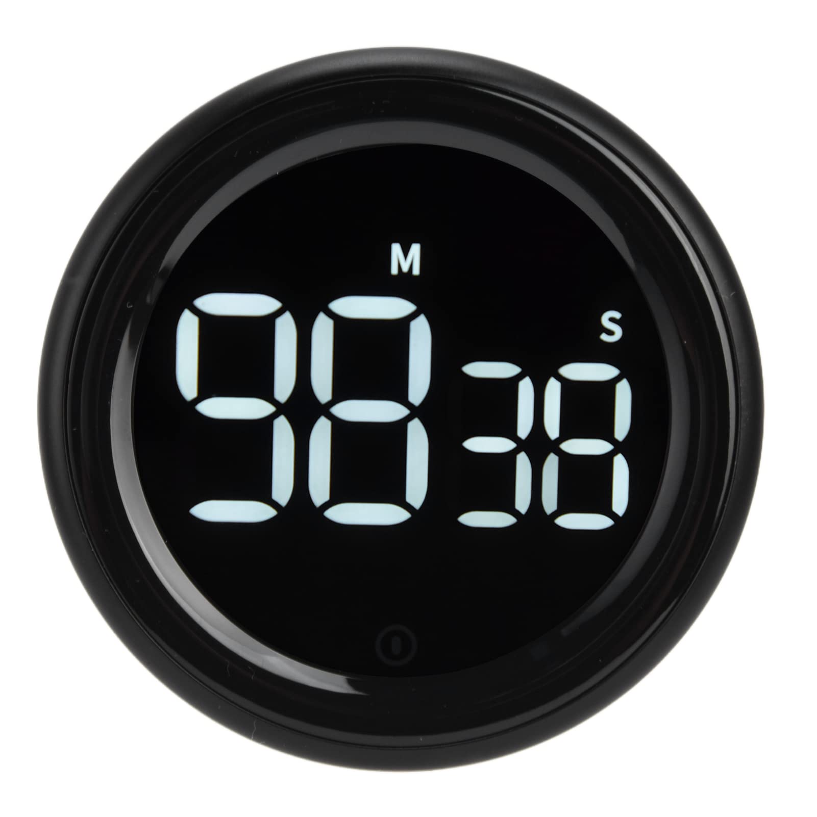 Digital Kitchen Timer with Large LCD Display - Countdown & Countup Cooking Timer, Alarm & Mute Function - Durable Aluminum Alloy + ABS for Baking, Cooking, Gym Workouts & Home Use