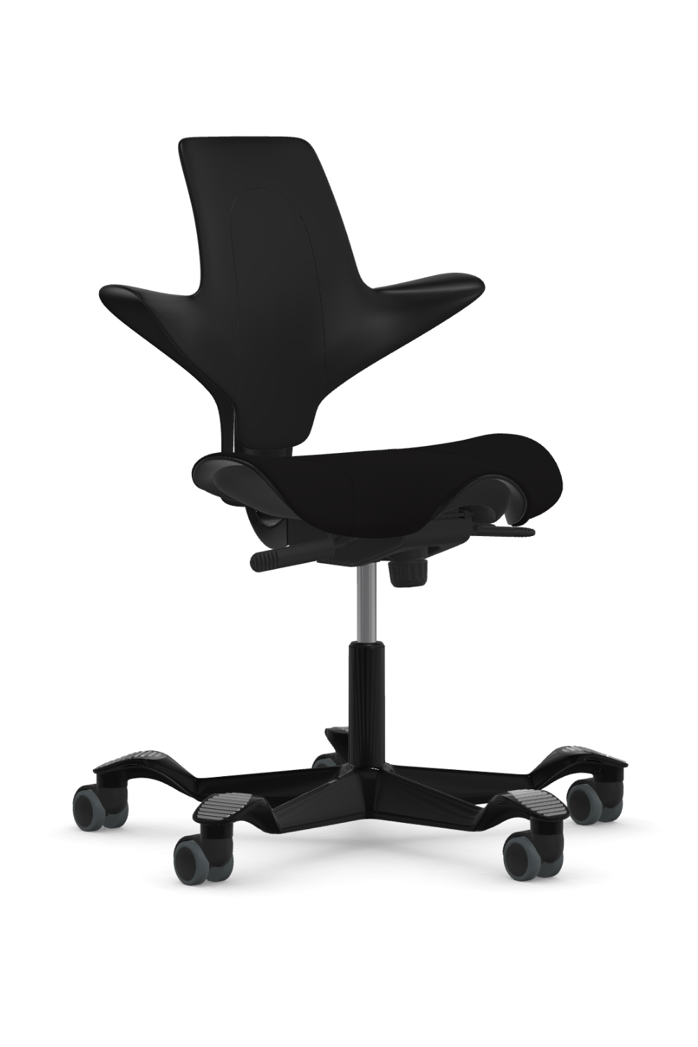 HÅG CAPISCO PULS Ergonomic Office Chair - Adjustable Modern Task Chair with Fully Upholstered Cushion for Home & Workspace (8020) - Perfect for Long Hours Sitting, Computer Work & Back Support