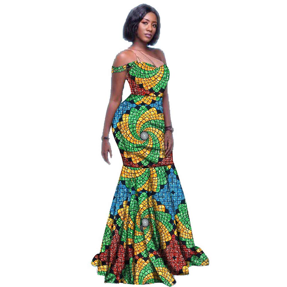 Stylish African Wax Print Dresses for Women | Ankara Mermaid Long Gowns & Casual Dashiki Party Wear – Perfect for Weddings, Festivals & Cultural Events