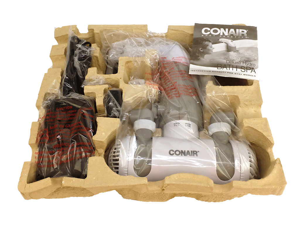 Conair Body Benefits Deluxe Hydro Bath Spa with Dual Water Jets - New in Box - Relaxing Home Spa Experience for Stress Relief & Muscle Relaxation