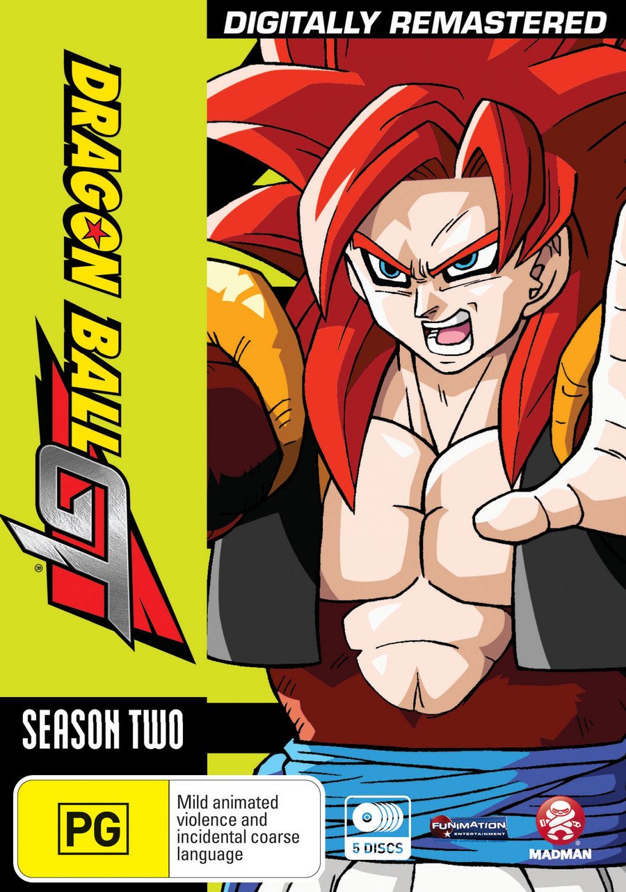 Dragon Ball GT Remastered Uncut Season 2 & Movie DVD Set - Complete Anime Series for Collectors & Fans | Perfect for Home Entertainment & Gift Giving