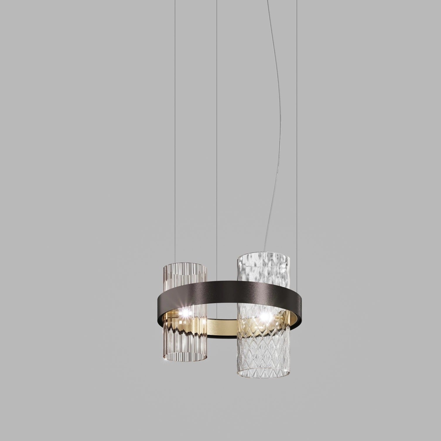 ARMONIA Modern Suspension Lamp - Elegant Hanging Light Fixture for Dining Room, Kitchen, or Living Room Decor