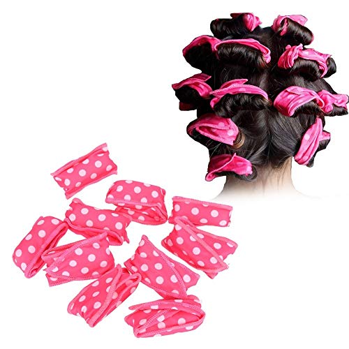 Best Hair Rollers Set for Women & Men - Self-Holding Foam Curlers for Overnight Styling, DIY Sponge Hair Rollers for Effortless Waves & Curls - Perfect for Night Sleep Styling & Salon-Quality Results at Home