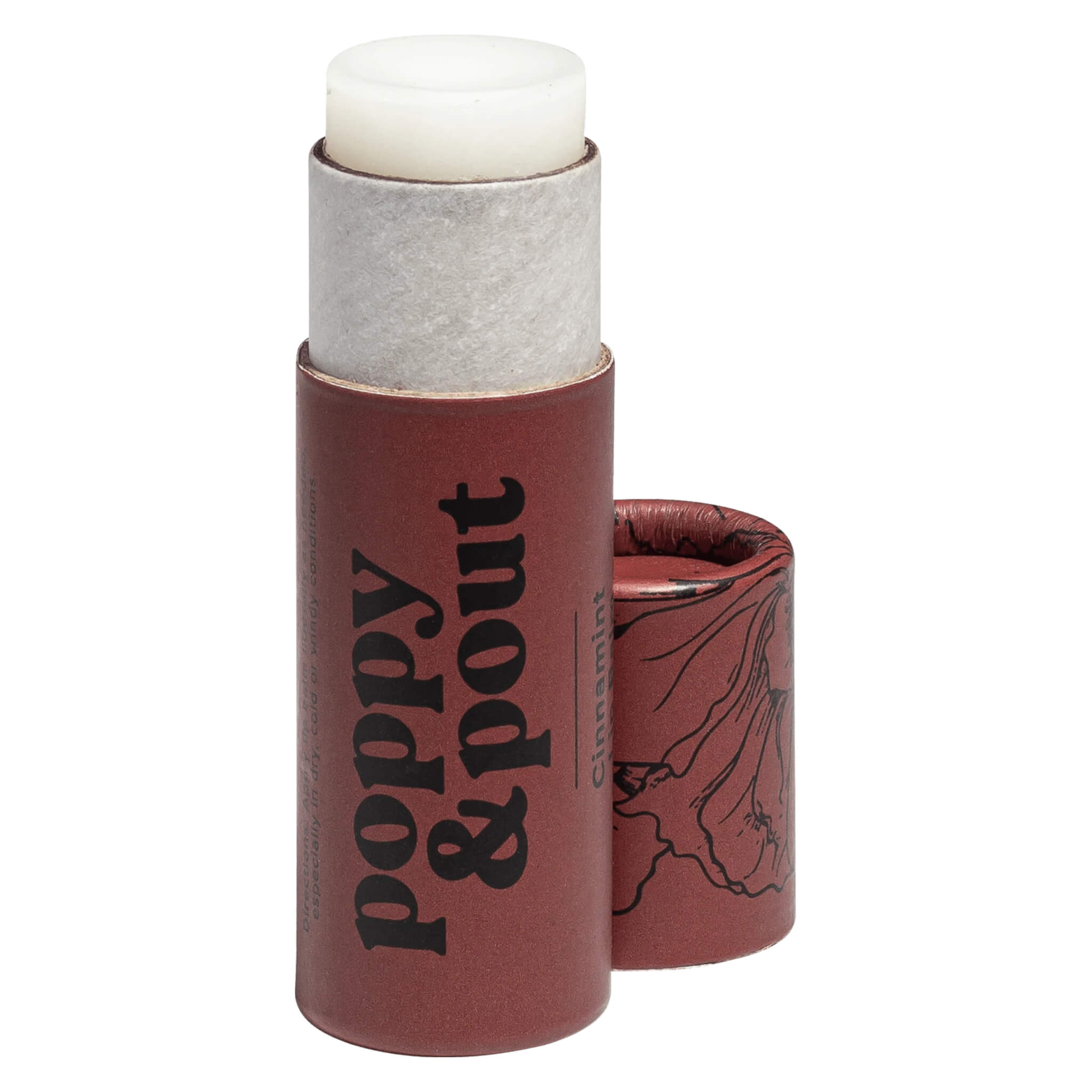 Cinnamint Lip Balm - Natural Moisturizing & Soothing Lip Care with Cinnamon & Peppermint - Perfect for Dry, Chapped Lips - Ideal for Winter, Outdoor Activities & Daily Hydration