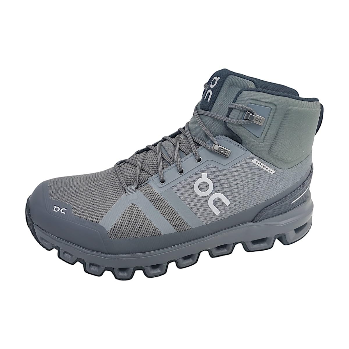 ON Men's Cloudrock Waterproof Hiking Sneakers - Lightweight Trail Running Shoes for Outdoor Adventures & Daily Wear
