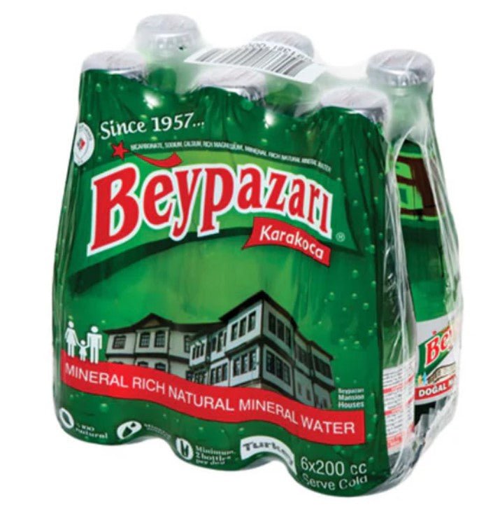 Beypazari Natural Mineral Water - 6 Pack | Pure Spring Water for Hydration, Fitness & Daily Wellness | Perfect for Home, Office & Outdoor Activities