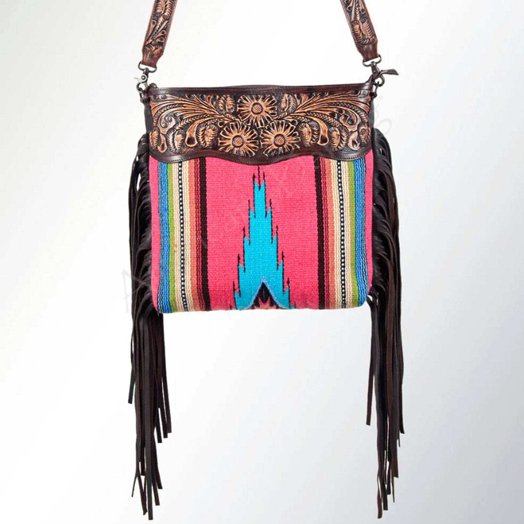 American Darling Fringe Cross Body Bag - Stylish Leather Purse for Women | Perfect for Casual Outings, Parties & Travel Accessories