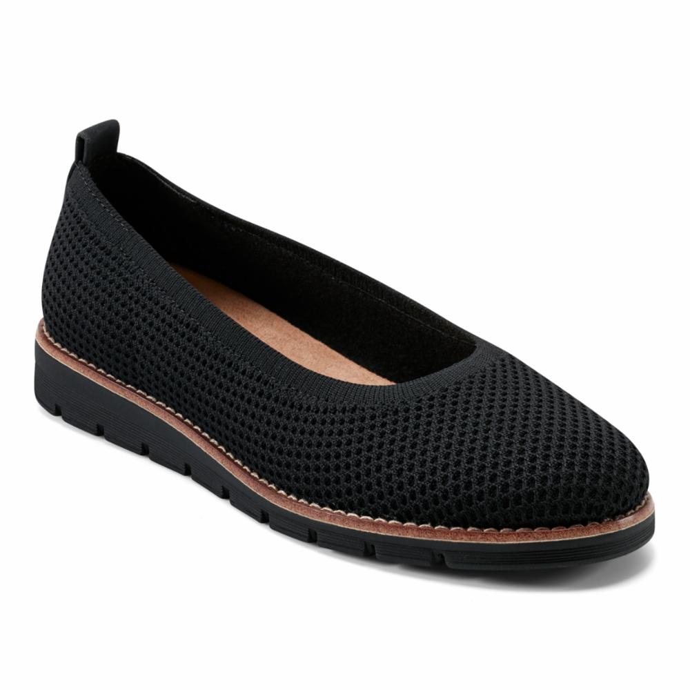 Easy Spirit Women's Kellina2 Black Walking Shoes - Comfortable Slip-On Sneakers for Women, Lightweight & Cushioned for All-Day Wear - Perfect for Walking, Travel, and Casual Outings