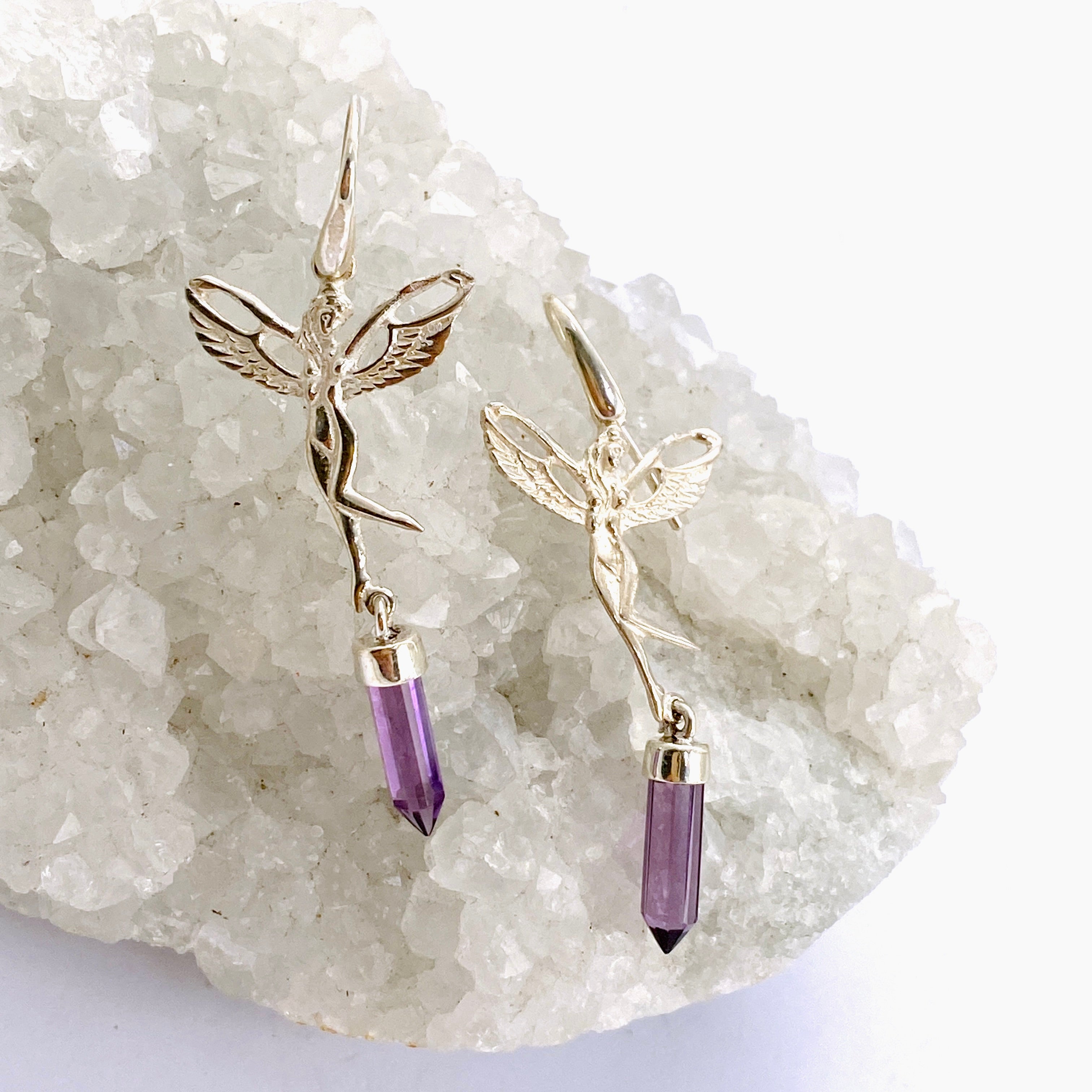 Gemstone Fairy Point Earrings for Women - Elegant Dainty Stud Earrings with Natural Stones - Perfect for Daily Wear, Parties & Gifts (PEGJ309)