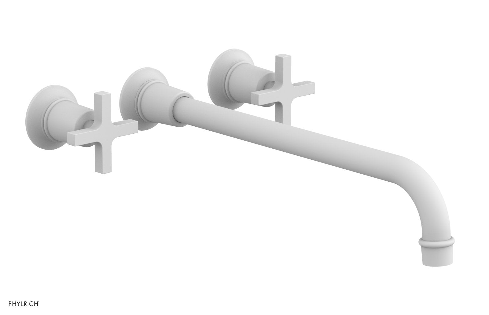 HEX MODERN Wall Mounted Lavatory Faucet Set with 14