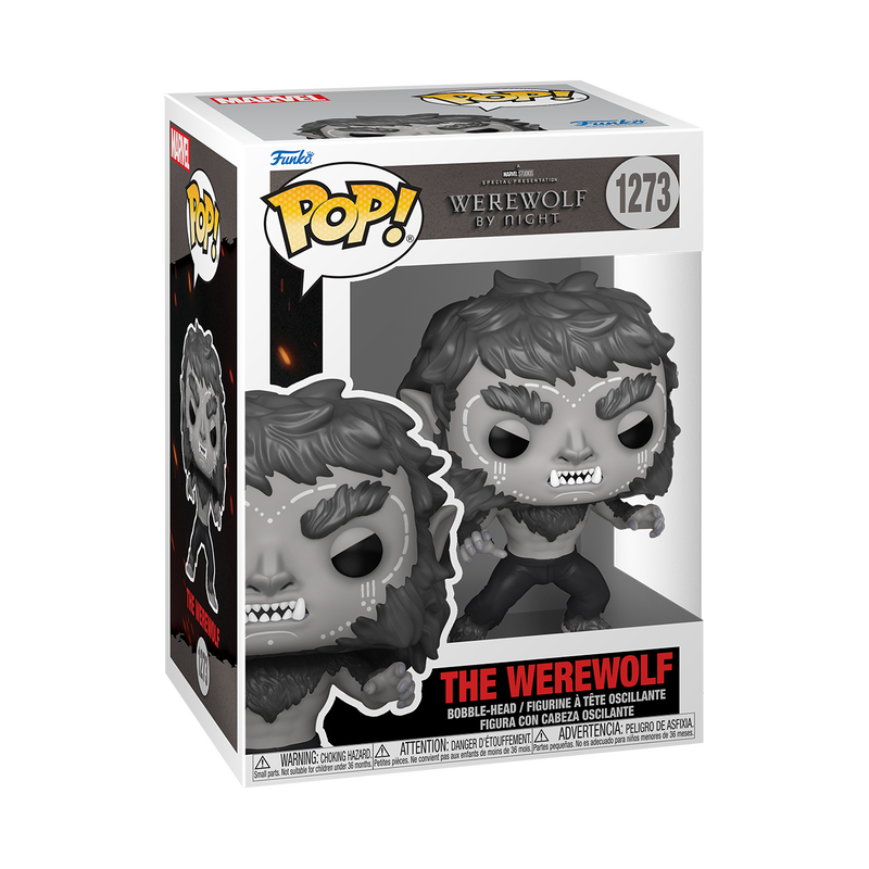 Marvel Werewolf Funko Pop Vinyl Figure #1273 with Protector Case - Perfect for Collectors, Gifts, and Comic Book Fans