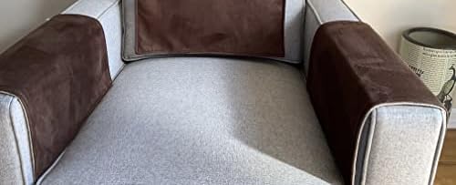 Micro Fiber Brown armrest