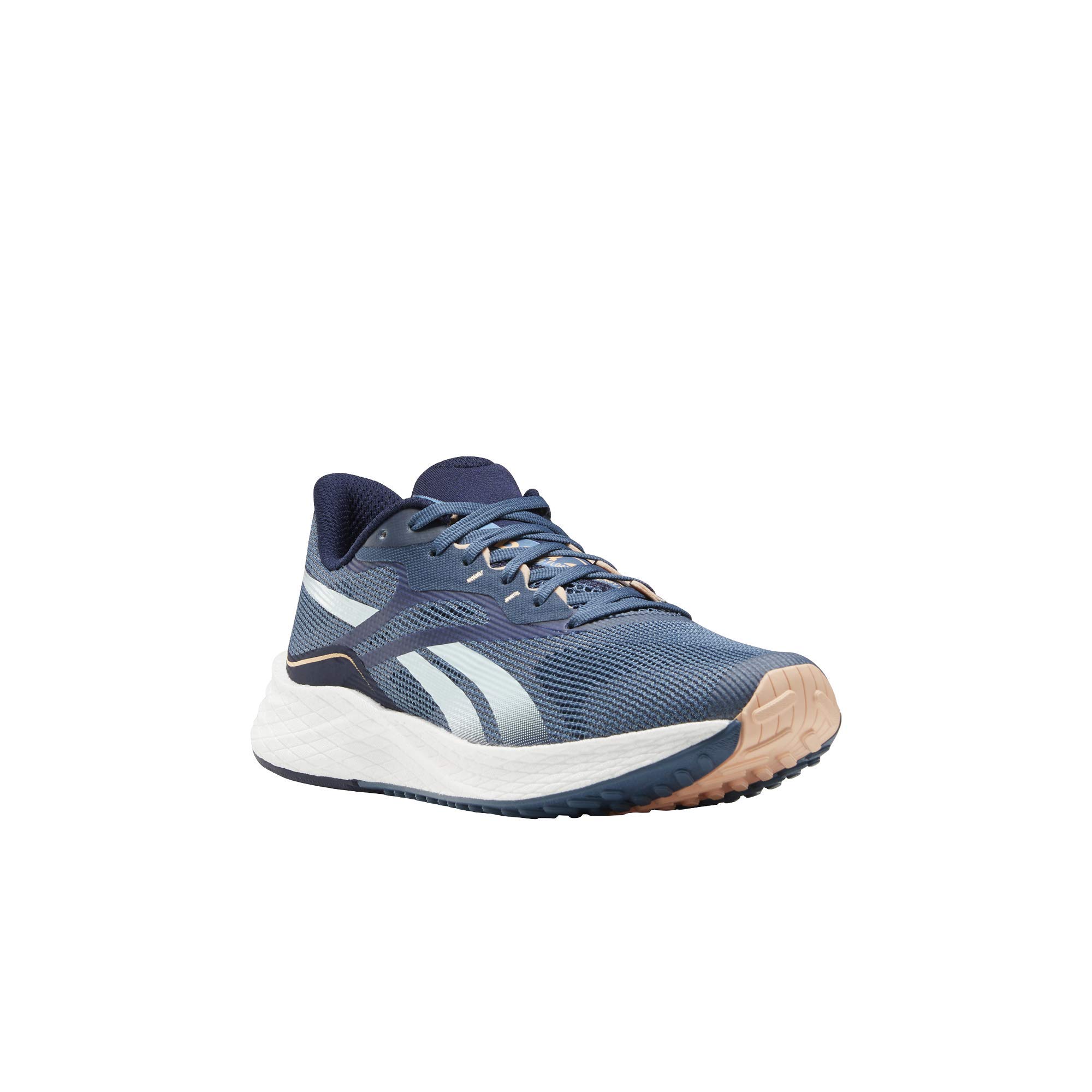 Reebok Women's Floatride Energy 3.0 Running Shoes - Lightweight Cushioned Sneakers for Jogging & Gym Workouts, Brave Blue/Vector Navy/Aura Orange, Size 7 US - Perfect for Road Running, Training & Fitness Activities