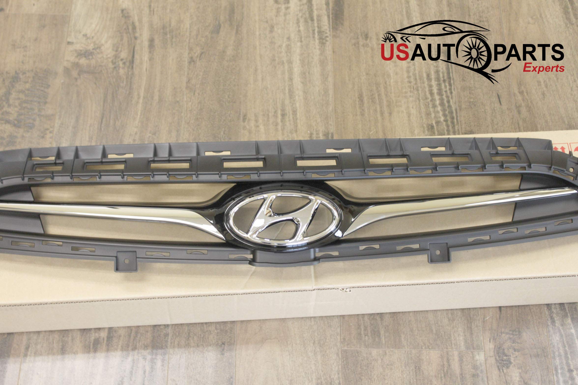 Genuine Hyundai Genesis Coupe Front Bumper Grille 2013-2017 - Perfect Fit Replacement for Enhanced Style & Protection - Ideal for Car Upgrades & Customization