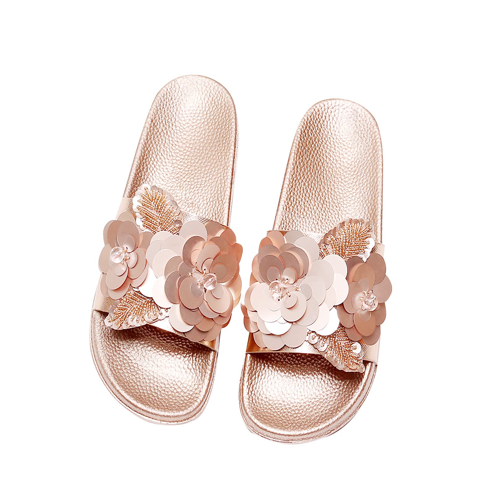 Women's Comfort Arch Support Casual Sandals - Wide Width Summer Outdoor Fashion Flats & Slippers | Perfect for Beach, Walking, Travel & Everyday Wear