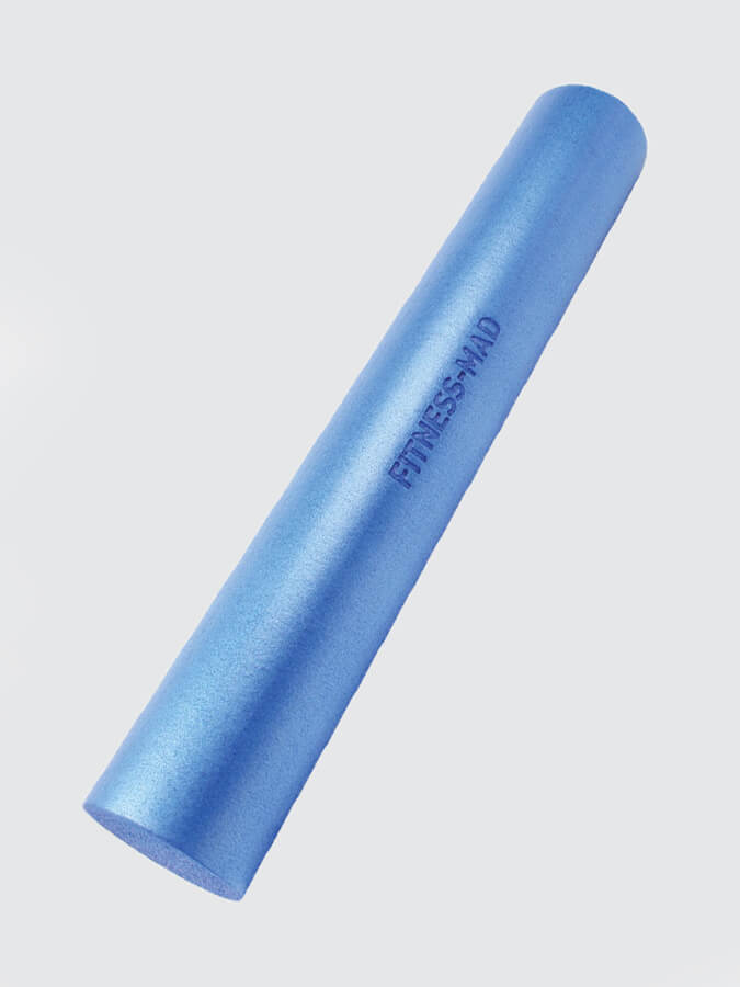 Yoga Mad 90cm EVA Foam Roller for Muscle Recovery, Deep Tissue Massage & Yoga Exercises - High Density Foam Roller for Athletes, Gym & Home Workouts