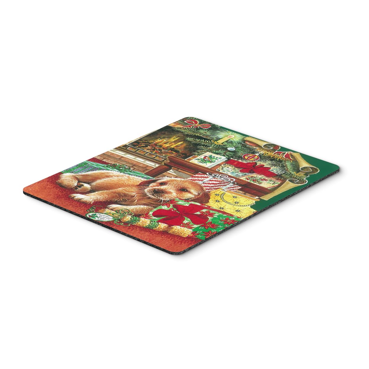 Christmas Puppy Mouse Pad - Large Washable Mouse Mat for Home Office, Gaming & Computers | Holiday Decor & Gift Idea | Caroline's Treasures APH7552MP