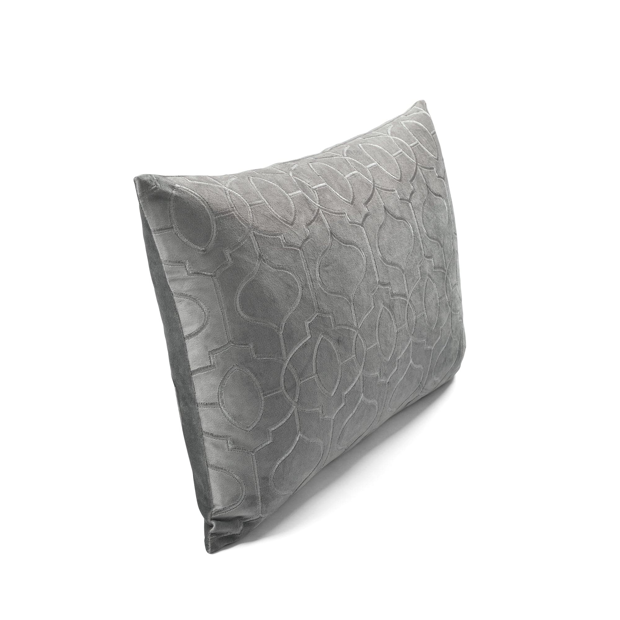 Velvet Geo Decorative Pillow Cover - Modern Geometric Throw Pillow Case for Sofa, Bed & Home Decor - Soft Luxury Cushion Cover for Living Room, Bedroom