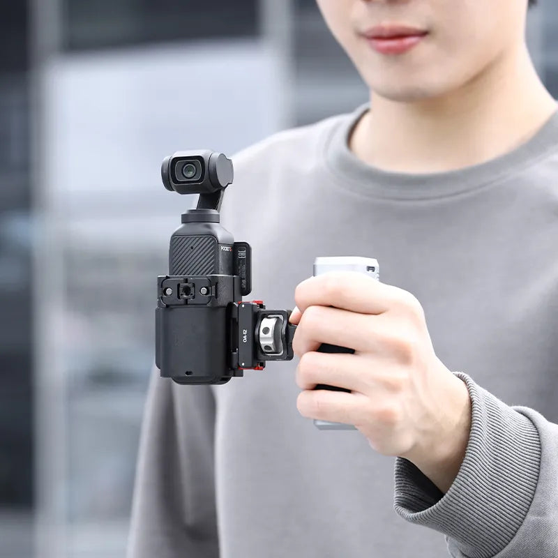 Ulanzi PK 06 Expansion Adapter Compatible with DJI Osmo Pocket 3 (C014) - Perfect for Vlogging, Travel & Action Camera Accessories