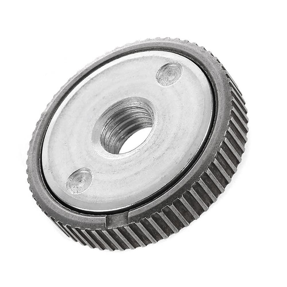 2PCS SDS Quick-Release Angle Grinder Metal Lock Nuts - Compatible with Makita, Bosch, AEG, Hitachi & Metabo Power Tools - Perfect for Construction, Renovation & Metalworking Projects