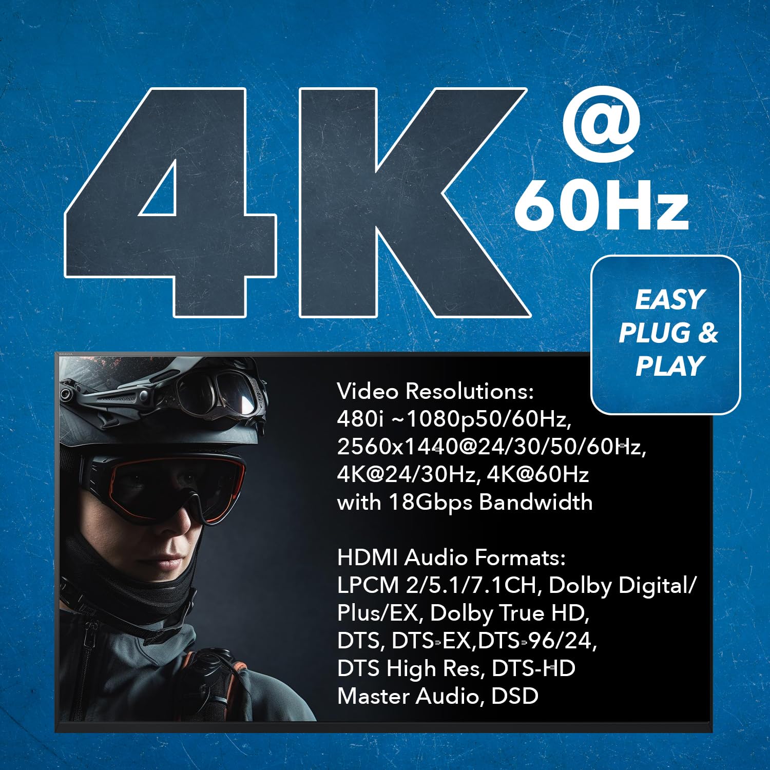 OREI 4K HDMI Over Fiber Optic Extender - Up to 10Km Range with Audio Extraction, Bi-Directional IR & RS-232 Control (UHD-FO10-K) - Perfect for Home Theater, Conference Rooms & Long-Distance AV Setups