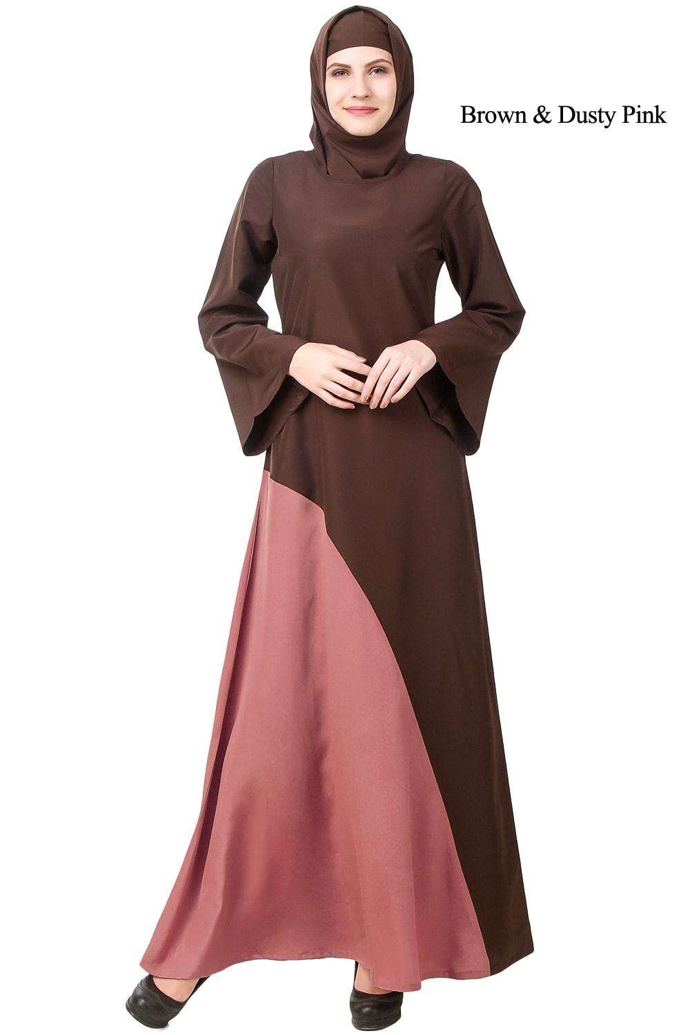 Brown & Dusty Pink