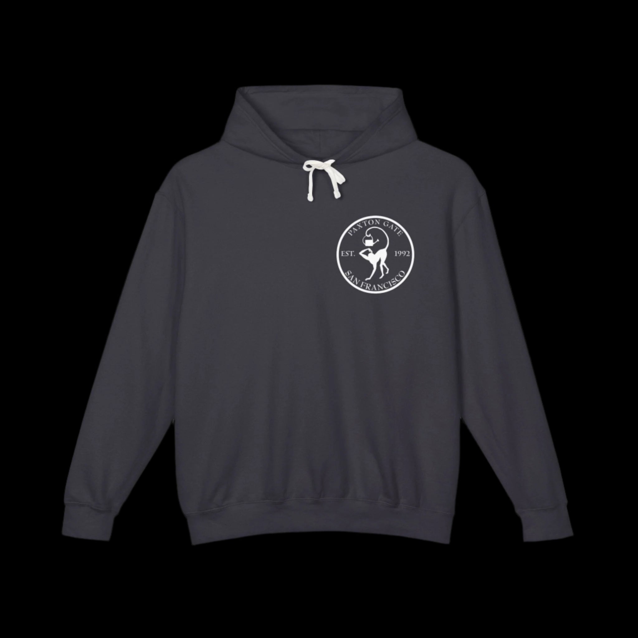 Stylish Unisex Skeletal Monkey Print Hoodie by Zoe Keller - Perfect for Halloween, Streetwear & Casual Fashion