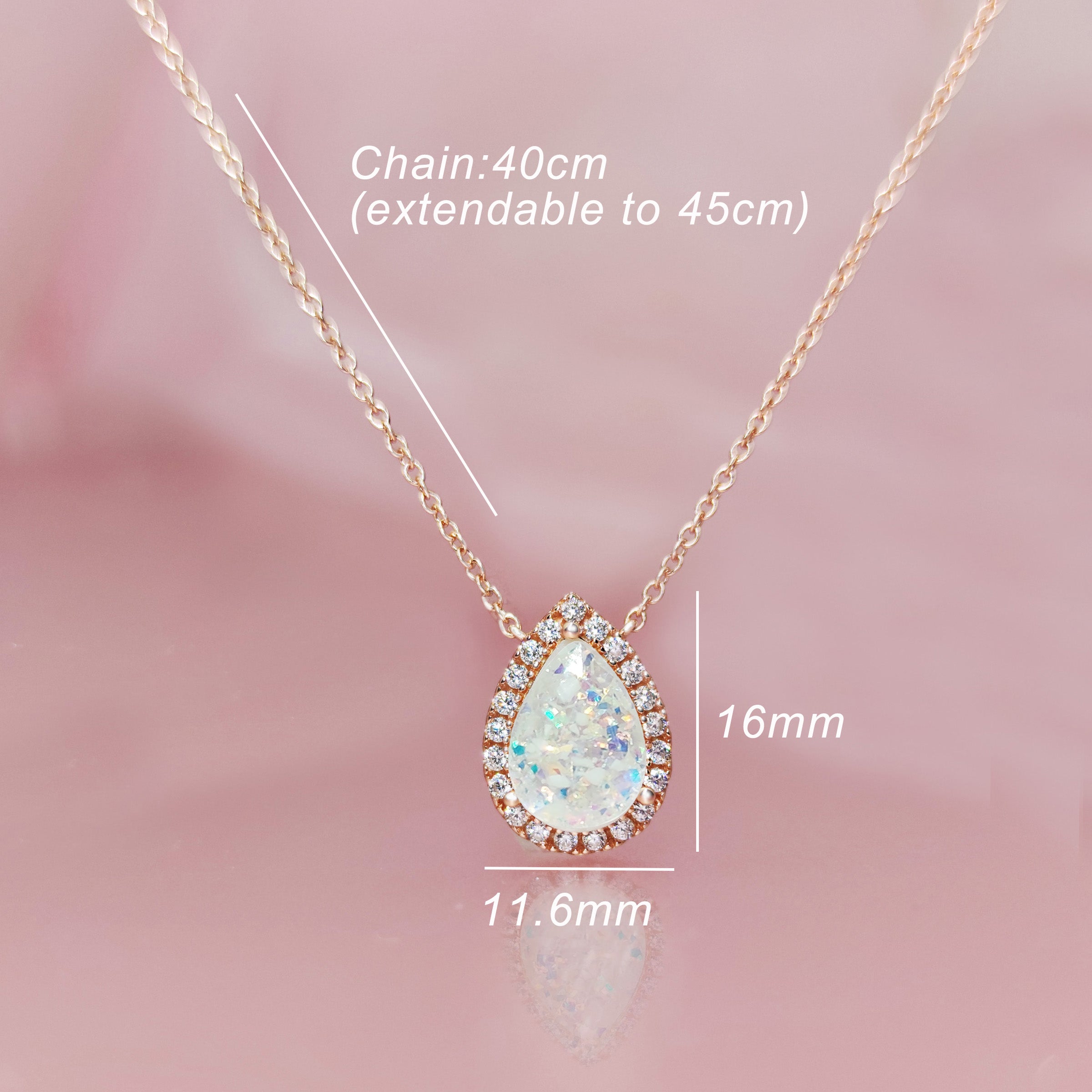 Eternal Embers Memorial Ashes Necklace - Cremation Jewelry for Loved Ones | Keepsake Pendant for Ashes | Perfect for Remembrance, Memorial Gifts & Everyday Wear