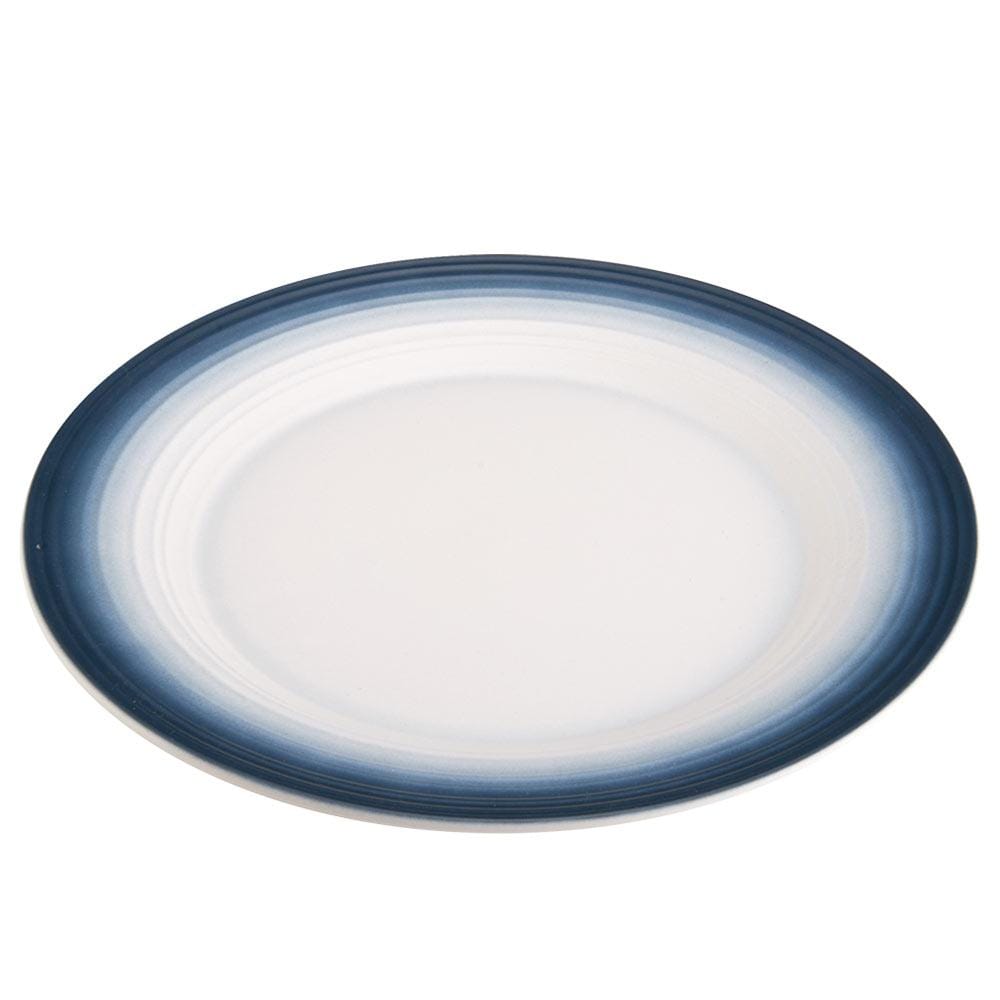 Swirl Ombre Blue Round Platter - Elegant Ceramic Serving Dish for Parties, Weddings & Home Decor | Perfect for Appetizers, Desserts & Entertaining