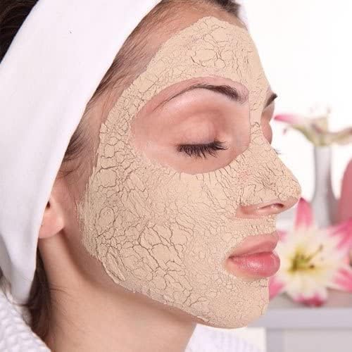Kinzaq Herbal Amla Hair Powder & Multani Mitti Powder for Skin, Hair & Face Cleansing (Combo Pack 100g Each) - Natural Ayurvedic Beauty Treatment for Glowing Skin & Healthy Hair Growth