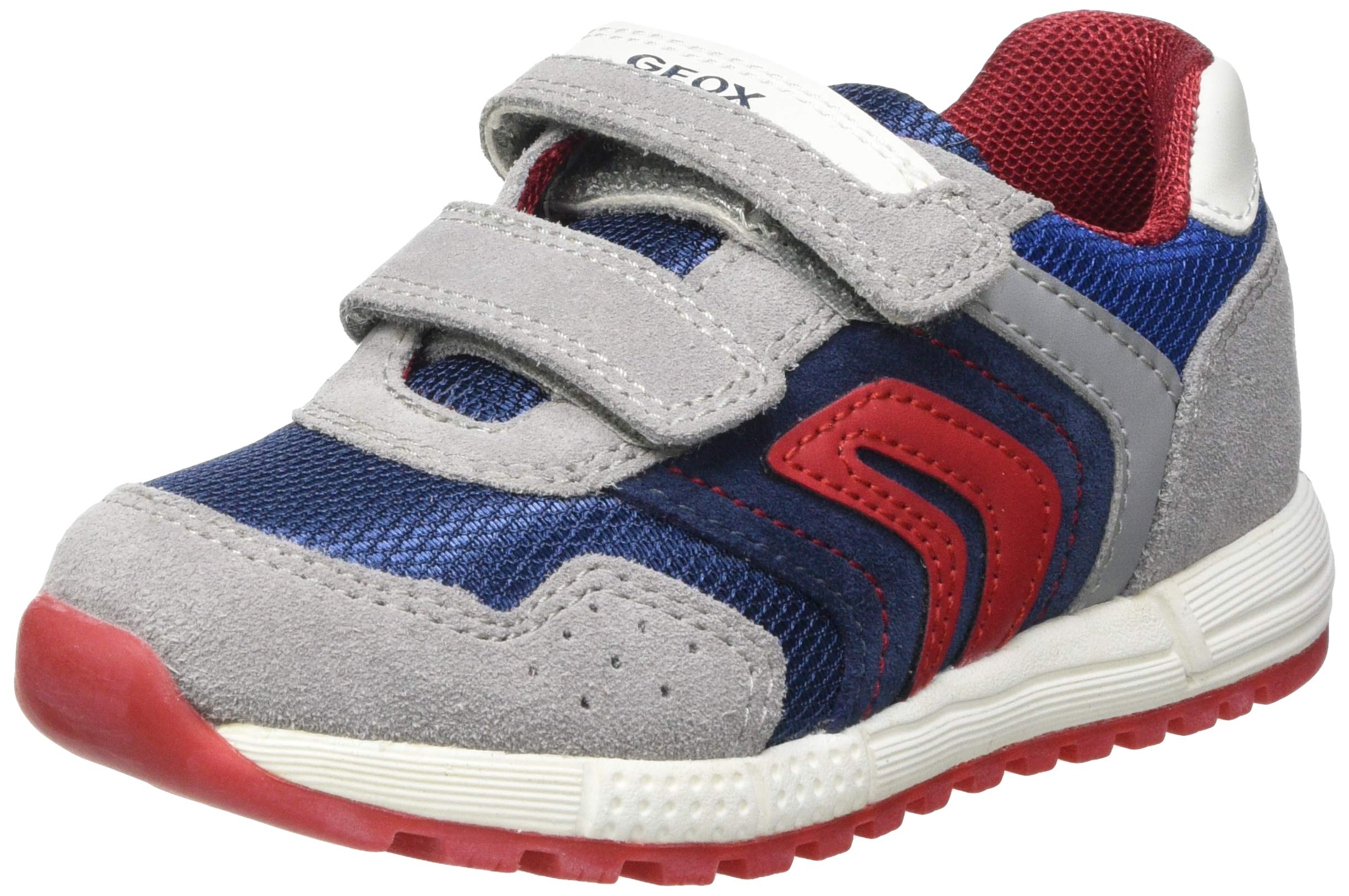 Geox Alben 33 Baby Boys Sneakers - Breathable Toddler Shoes for Walking & Playtime | School, Park & Outdoor Activities