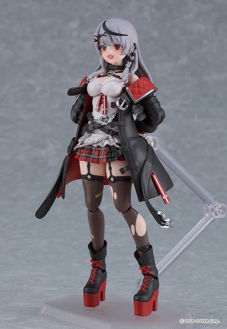 Figma #629 Sakamata Chloe Hololive Production Action Figure with Bonus Parts - Perfect for Anime Collectors & VTuber Fans Display