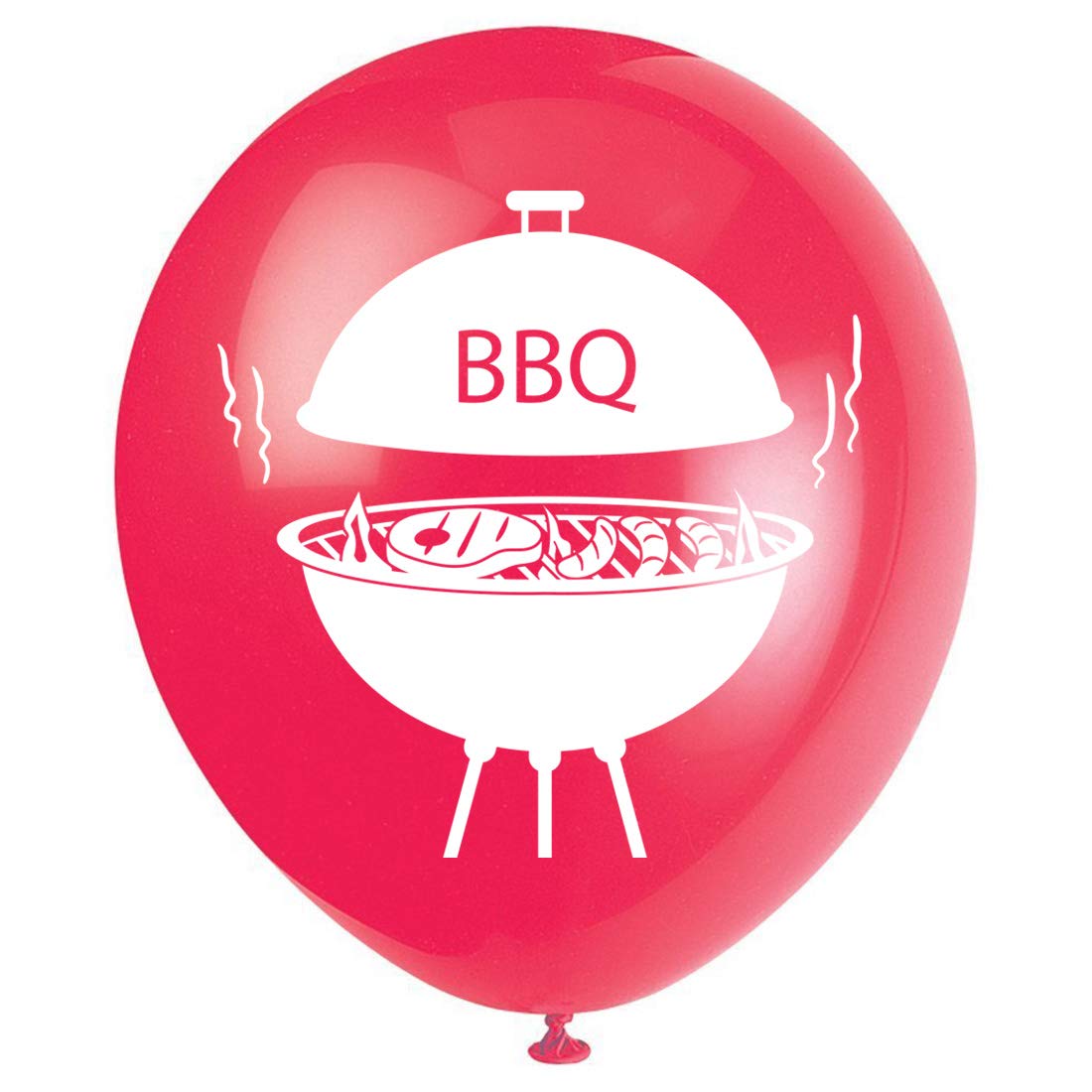 16pcs 12 Inch BBQ Latex Balloons for Party Decorations - Perfect for BBQ, Birthday, and Outdoor Celebrations