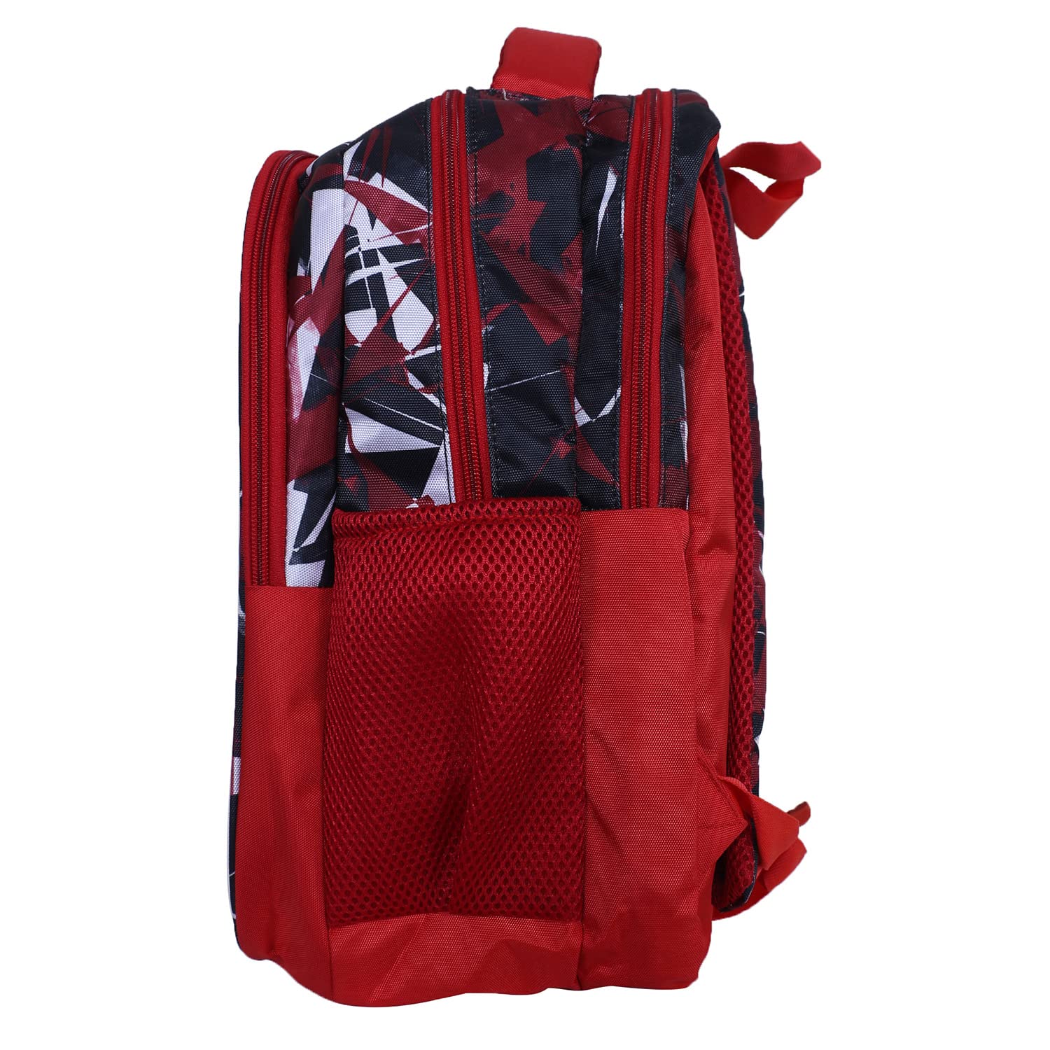 Marvel Spiderman Backpack for Kids - 4 Compartment School Bag with Zipper Closure | Durable Travel Backpack for Boys | Perfect for School, Hiking & Daily Use (Red)