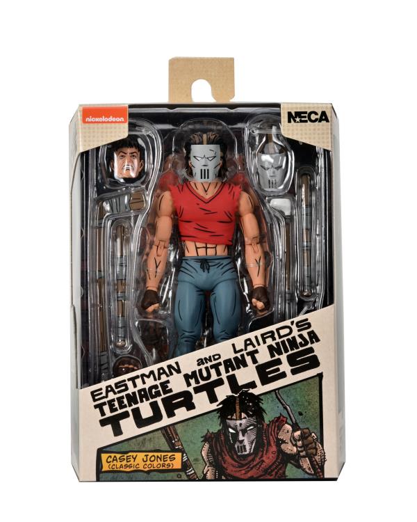 Teenage Mutant Ninja Turtles Casey Jones Action Figure - Mirage Comics Collectible for TMNT Fans | Perfect for Display, Gifts & Comic Book Collections