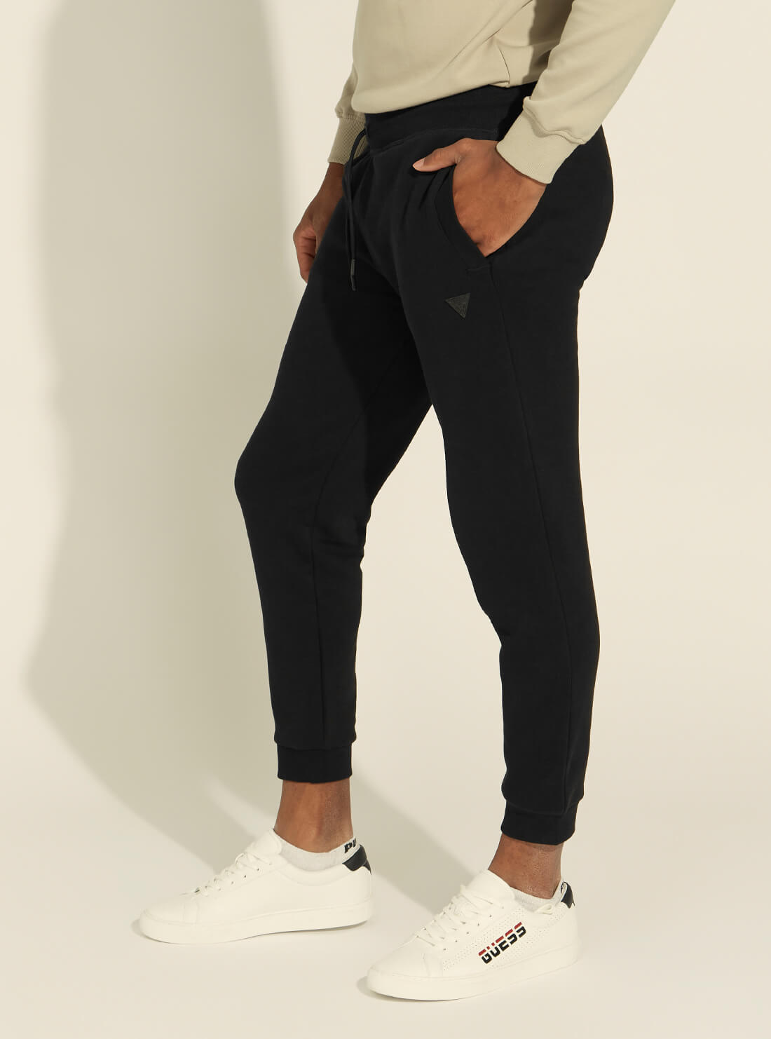 Eco-Friendly Black Aldwin Active Trackpants for Men - Lightweight Workout Joggers with Moisture-Wicking Technology - Perfect for Gym, Running & Casual Wear