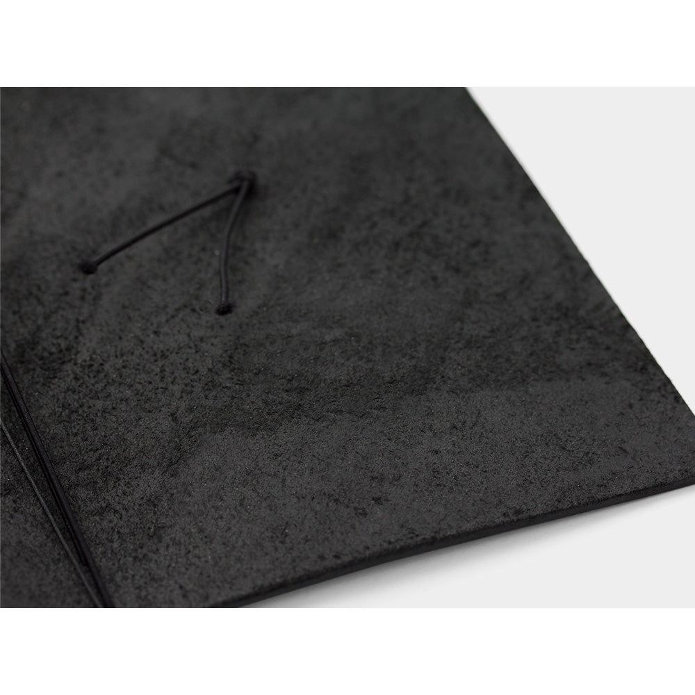 TRAVELER'S COMPANY TRAVELER'S Notebook Starter Kit - Regular Size Black Leather Journal for Writing & Travel | Perfect for Journaling, Sketching & Daily Planning