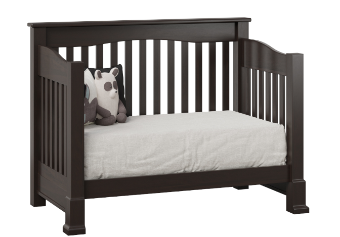 Mackenie 4-in-1 Convertible Crib Set - Baby Crib to Toddler Bed to Daybed to Full Size Bed | Nursery Furniture for Newborns & Growing Kids | Perfect for Baby Rooms, Daycare Centers & Guest Rooms